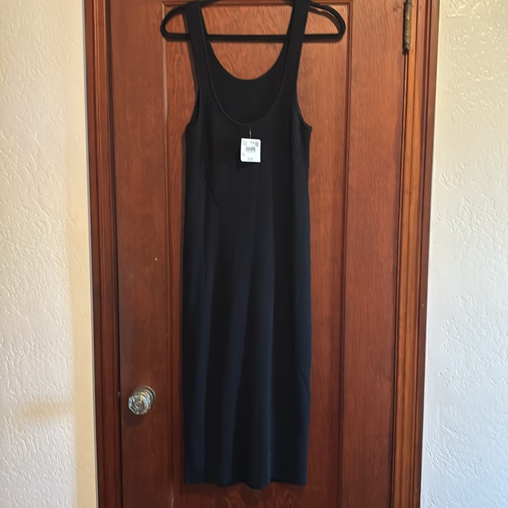 American Eagle black sweater dress.